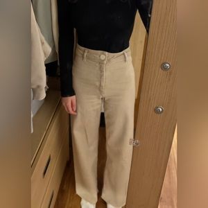 The Marine Straight Light Brown Jeans from Zara